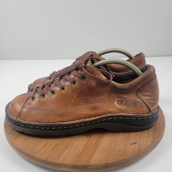 Dr. Martens 12598 Docs Chunky Brown Leather Shoes Men’s 10 Women’s 11 Vtg Y2K - Picture 1 of 12